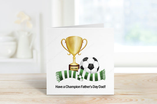 Have a champion Father's Day greetings card